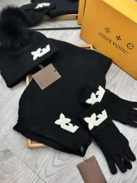 louis vuitton lv hat and echapres and glove set s_1255526